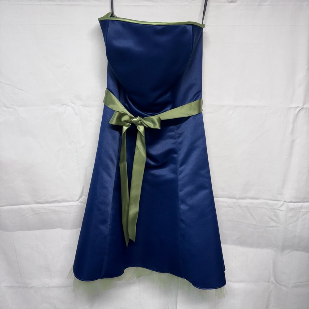 Jessica McClintock Navy Dress